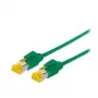 Tīkla kabelis Tecline 1m Cat6a S/FTP Zaļš