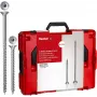 Skrūvju komplekts FISCHER Power Fast II L-Boxx 102 (MPN 558739) – dažādas skrūves Power Fast II sistēmai