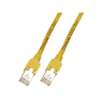 Tīkla kabelis EFB Elektronik K8702.0,50 RJ-45 Cat5e 0,5 m Dzeltens