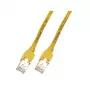 Tīkla kabelis EFB Elektronik K8702.7,5 RJ-45 Cat5e 7,5 m Dzeltens
