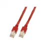 Tīkla kabelis EFB Elektronik RJ45 S/UTP Cat5e Sarkans 1,5m