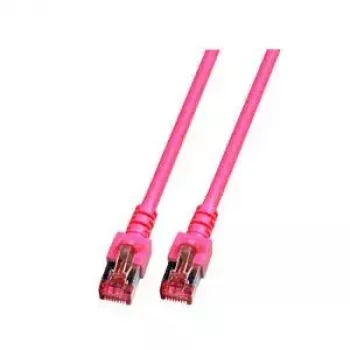 Tīkla kabelis EFB Elektronik RJ45 S/FTP Cat.6 10m Fuksīns