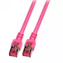Tīkla kabelis EFB Elektronik K5519.15 RJ-45 Cat6 15 m Magenta
