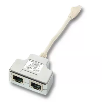 Tīkla kabelis EFB Elektronik K5123.015 RJ-45 0.15 m Sudrabs Balts