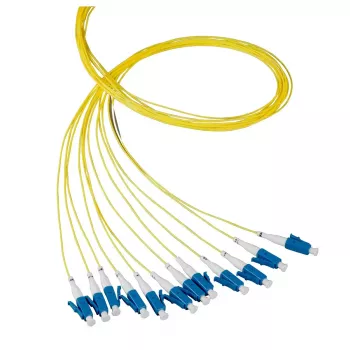Šķiedru optikas kabelis EFB Elektronik O0480.2 2 m LC Dzeltens