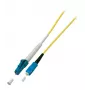 Šķiedru optikas kabelis EFB Elektronik O0947.1 1 m LC SC Dzeltens
