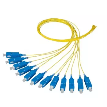 Šķiedru optikas kabelis EFB Elektronik O1023.2 2m 12x SC Dzeltens