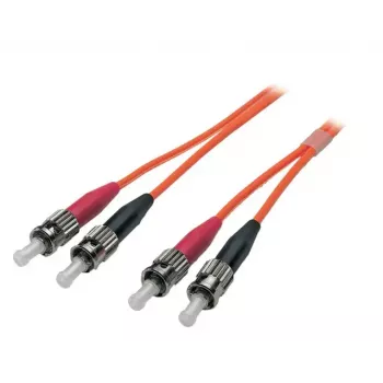 Šķiedru optikas kabelis EFB Elektronik O6023.7 — 7 m, OM1 (62.5 µm), ST–ST, oranžs