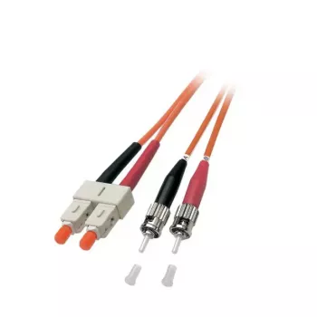 Optiskās šķiedras kabelis EFB Elektronik O6353.10 10 m SC ST Oranžs