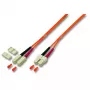 InfiniBand/optiskās šķiedras kabelis EFB Elektronik SC/SC 50/125µ 1m