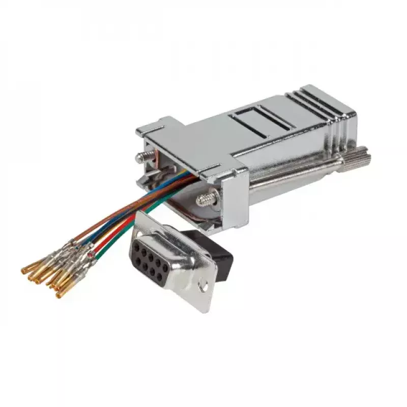 Dzimuma pārveidotājs EFB Elektronik ETM23067 — DB-09 uz RJ-45, pelēks