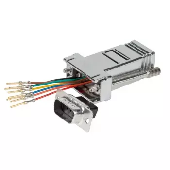 Dzimuma pārveidotājs EFB Elektronik ETM23067 — DB-09 uz RJ-45, pelēks