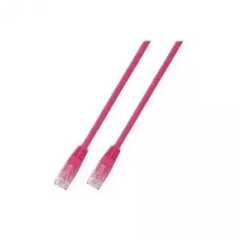 Tīkla kabelis EFB Elektronik RJ45 U/UTP Cat.5e 5m Fuksīns