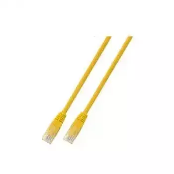 Tīkla kabelis EFB Elektronik RJ45 U/UTP Cat.5e Dzeltens 2m