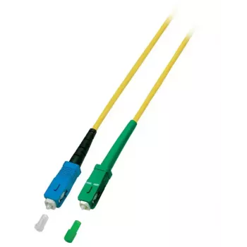 Optiskās šķiedras kabelis EFB Elektronik O0928.3, OS2, SC–SC, 3 m, 9 µm, dzeltens, pilns duplekss