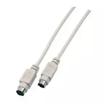 PS/2 kabelis EFB Elektronik EK323.2 2m M/M 6-pin Mini-DIN balts