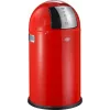 Atkritumu tvertne Wesco Pushboy 50 l, sarkana, modelis 112797