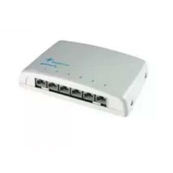 Telegärtner MPD6-H K Mini Distributor, Cat.6A, 6x RJ45 neekranēts (J02021A0053)