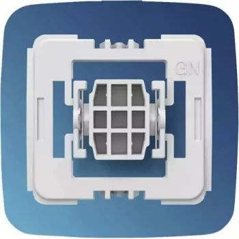 Adapter Gira jaunās paaudzes slēdzim eQ-3 Homematic IP — pogas, bezvadu, balts plastmasas, 55×21×51 mm