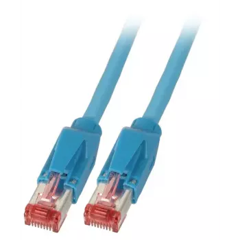 Tīkla kabelis EFB Elektronik K8708BL.5 RJ-45 Cat6a 5 m zils