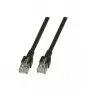Tīkla kabelis EFB Elektronik Cat5e RJ-45 10m Melns