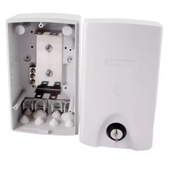 Elektrosadales kārba EFB Elektronik 46049.1 Pelēka Platums 103mm Dziļums 90mm Augstums 185mm