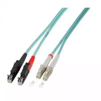 Optiskās šķiedras kabelis EFB Elektronik O0341.2 — OM4, 2 m, LC uz E-2000 (LSH), 50 µm, violets