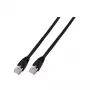 Tīkla kabelis EFB Elektronik 5m Cat6 RJ-45 U/UTP Melns