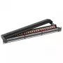 Patch Panel EFB Elektronik 37656.1, 24 porti, Cat6a, ekranēts, 1U, melns