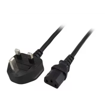 Strāvas vads EFB Elektronik EK484.2 Melns 2 m