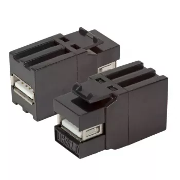 Keystone modulis EFB Elektronik EB527V2 ar diviem USB A portiem