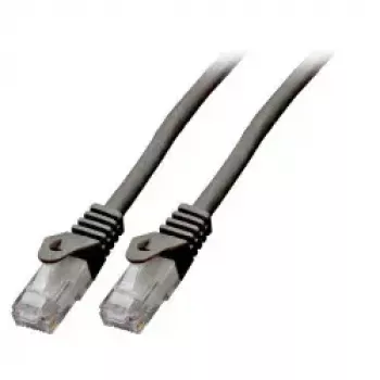 Tīkla kabelis EFB Elektronik K8104SW.15 RJ-45 Cat6 15m Melns