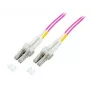 Šķiedru optikas kabelis EFB Elektronik O0319.50 50 m LC Rozā