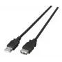 USB A — USB A kabelis EFB Elektronik K5205.3 — USB 2.0, 3 m, melns
