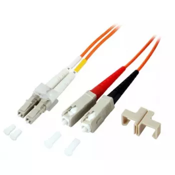 Optiskās šķiedras kabelis EFB Elektronik O0320.40 40 m LC SC Oranžs