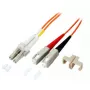 Optiskās šķiedras kabelis EFB Elektronik O0320.40 40 m LC SC Oranžs