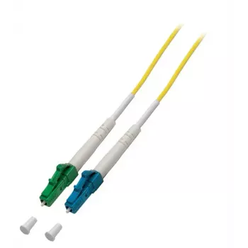 Optiskās šķiedras kabelis EFB Elektronik O1403.3, OS2 vienmodas, LC–LC savienotāji, 3 m, 9 µm kodols, dzeltens