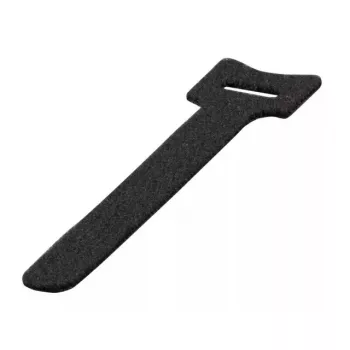 Kabeļu saites Velcro EFB Elektronik KB12-230B, poliamīds, melna, 230mm x 12mm, 10 gab.