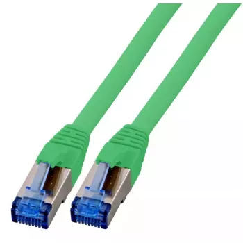 Tīkla kabelis EFB Elektronik K5525FGN.1,5 RJ-45 Cat6a 1,5 m Zaļš