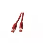 Tīkla kabelis EFB Elektronik K8052.50 RJ-45 Cat6a 50m Sarkans