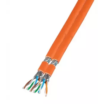 Tīkla kabelis EFB Elektronik MK7101DX.500-CPR Cat7 S/FTP 500 m oranžs