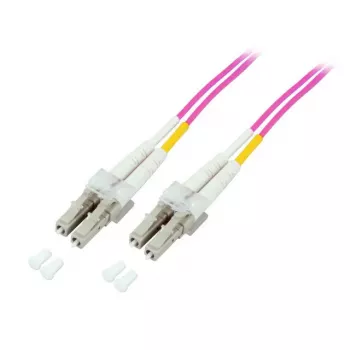 Optiskās šķiedras kabelis EFB Elektronik O0319.2 — OM4, 2 m, LC-LC, 50 µm, pilns duplekss, violets
