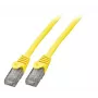 Tīkla kabelis EFB Elektronik K8104GE.0,5 RJ-45 Cat6 0,5 m Dzeltens
