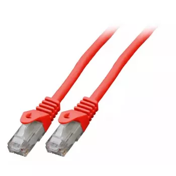 Tīkla kabelis EFB Elektronik K8104RT.0,5 RJ-45 Cat6 0.5m Sarkans