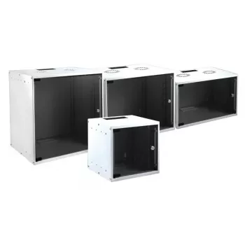 Sienas stiprinājuma skapis EFB Elektronik WGB-1906WS.60, 6U, balts