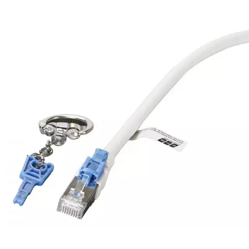 Tīkla kabelis EFB Elektronik K5539WS.1 Cat6a S/FTP (S-STP) Balts 1 m RJ-45