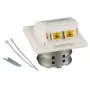 EFB Elektronik FTTH-OUTLET-SC-OM3 optiskās šķiedras sienas kontaktligzda, balta