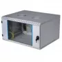 Pie sienas montējams skapis EFB Elektronik 691615VGR.60, 15U, 19 inch, 600x600 mm, pelēks