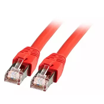 Tīkla kabelis EFB Elektronik K5528RT.0.5 RJ-45 Cat8.1 0,5 m Sarkans