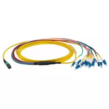 Optiskās šķiedras kabelis EFB Elektronik MTPF12LCOS2-2, 2 m, OS2, MTP uz 12×LC